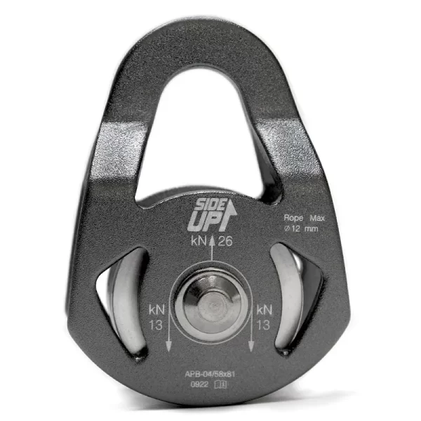 POLIA OSCILANTE COMPACTA SIDEUP 26KN  ATÉ 12MM